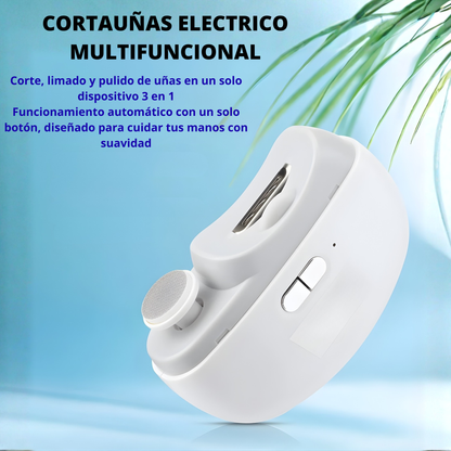 Cortaúñas eléctrico con multifunción